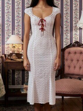 Mirror Palais | Dresses | Mirror Palais Sonata Lady Length Dress Creme |  Poshmark